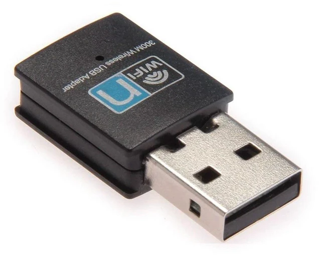 Alt view image 6 of 9 - 300Mbps USB WiFi Adapter Wireless Lan Network Card Adapter WiFi Dongle For Desktop Laptop PC Support Windows 10 8 7 MAC OS