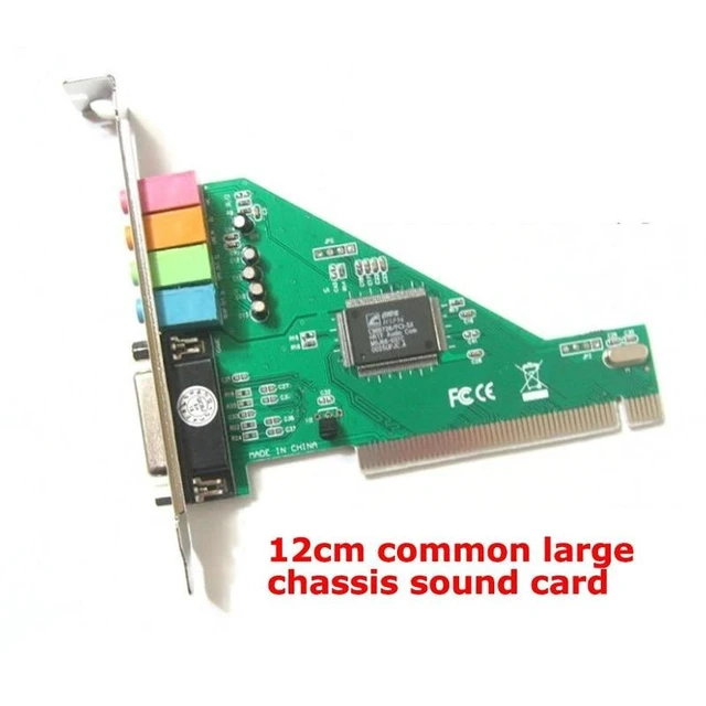 Alt view image 9 of 13 - Explosion 4 Channel 5.1 Surround 3D PC PCI Sound Audio Card w/Game MIDI Port Sound Card For PC Windows 10