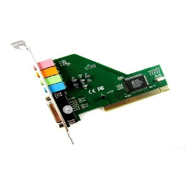 Alt view image 10 of 13 - Explosion 4 Channel 5.1 Surround 3D PC PCI Sound Audio Card w/Game MIDI Port Sound Card For PC Windows 10