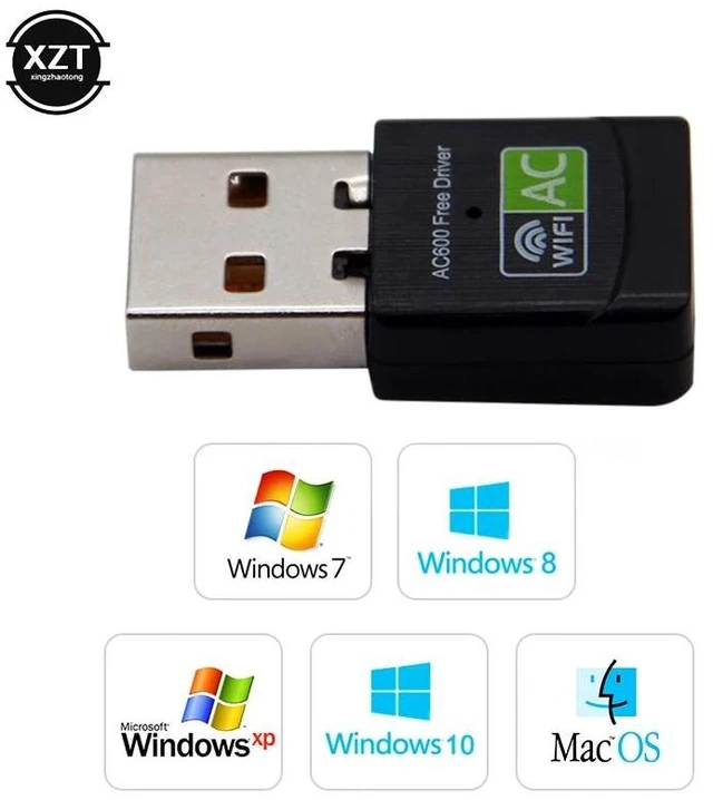 Alt view image 7 of 10 - Network Card Wifi Adapter Lan 150 600 Mbps Free Driver Antenna AC Wifi Receiver PC Wi-Fi Dongle Ethernet 802.11n/g/b