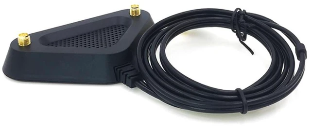 Alt view image 8 of 8 - 2.4G/5G Dual Frequency Extension Cable Antenna Wifi Router Wireless Network Card 8Db Sma Antenna Magnetic Suction Base