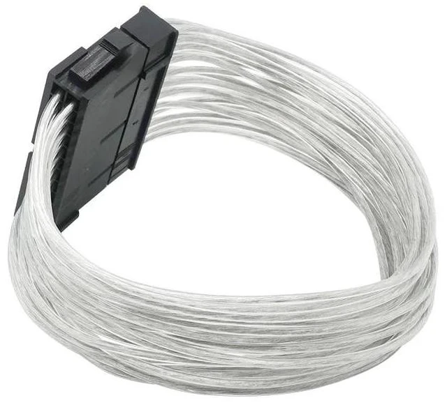 Alt view image 10 of 12 - 2pcs High quality Tin plating Copper Wire 24P ATX Power Supply Adapter Cable Connector 24pin extension cord 30cm