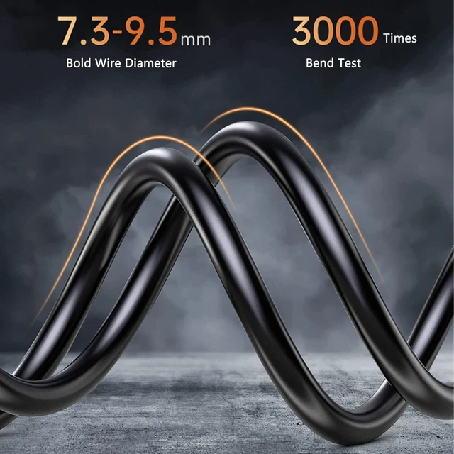 Alt view image 14 of 14 - 6FT HDMI Cable (18 Gbps 4K/60Hz) HDMI to HDMI Cord for PS5 PS4 PS3 UHD TV Blu-ray Xbox One Laptop PC & More