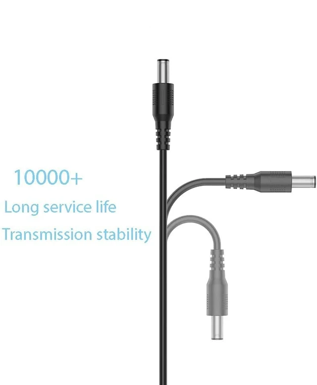 Alt view image 5 of 6 - 19V AC DC Adapter Power Cord Compatible with Lefant Robot Vacuum Cleaner M201 M210 Pro M200 M213 M300 M501 M520 T800 M571 Power Supply Charger