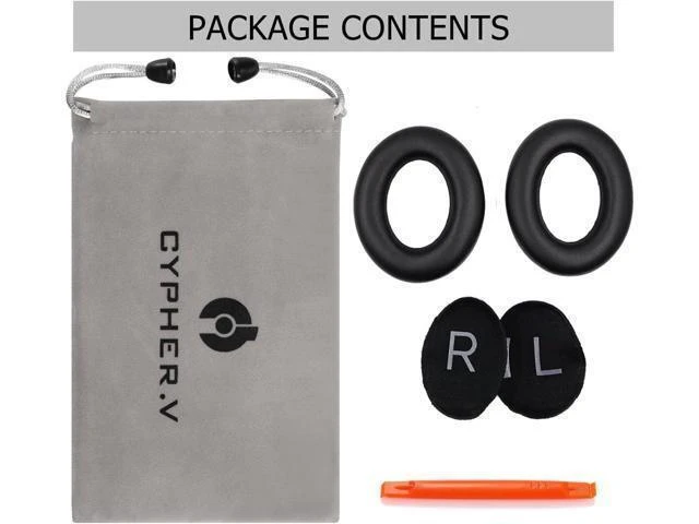 Alt view image 12 of 12 - Replacement Ear Pads Cushions Earpads Cover for 700 Noise-Cancelling NC700 Over Ear Headphones (Black)
