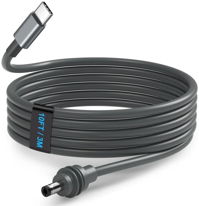 Alt view image 8 of 14 - Starlink Mini Cable 10FT, Starlink Mini USB-C to DC Power Cable Waterproof 18AWG USB Type-C to DC Power Cord for Starlinkmini Accessories Compatible with 65W+PD 20V Protocol Power Supply/Source (3M)