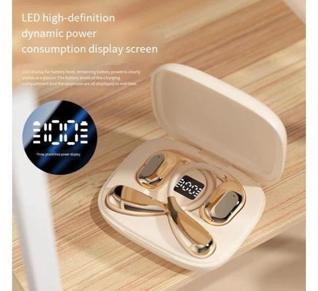 Alt view image 10 of 10 - The 2024 new model of Douyin's best-selling Bluetooth headphones with open and non-in-ear air conduction wireless sports and running features