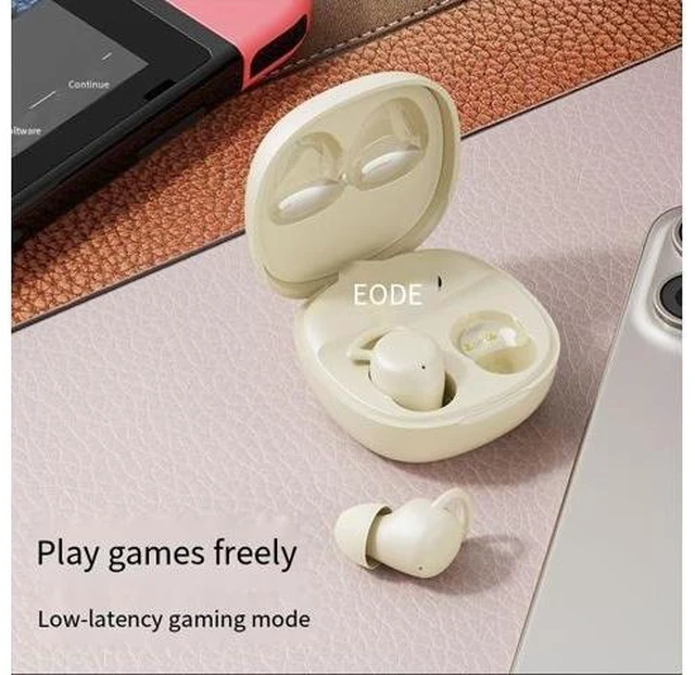Alt view image 7 of 8 - The new private model Bluetooth headphones X62 are compact, comfortable, true wireless, 5.3 low latency sleep headphones and mini