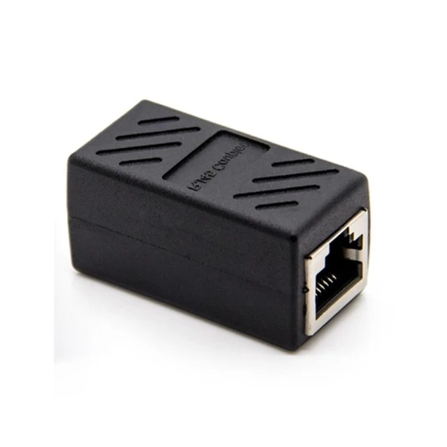 Alt view image 2 of 2 - RJ45 connector Network extender Ethernet Kabel RJ45 extender adapter Gigabit interface Female to Female network connector (TI-RJ45)
(5pcs)