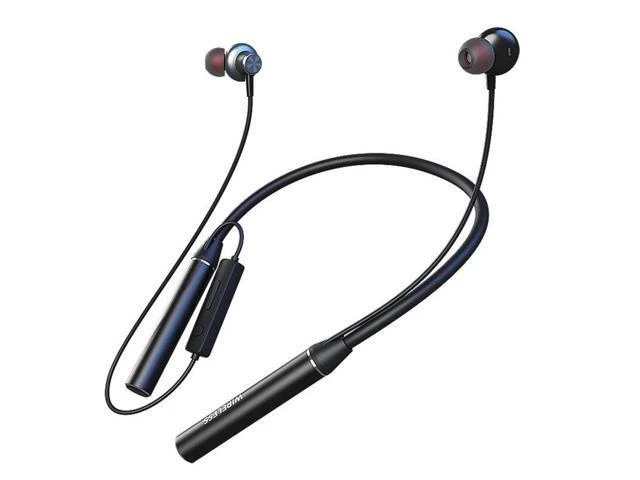 Alt view image 8 of 10 - GYM530 Wireless Neckband bluetooth Earphone 80 Hours Playback Stereo Bass Sport Headphones Earphones TF Card Magnetic Headset with Mic