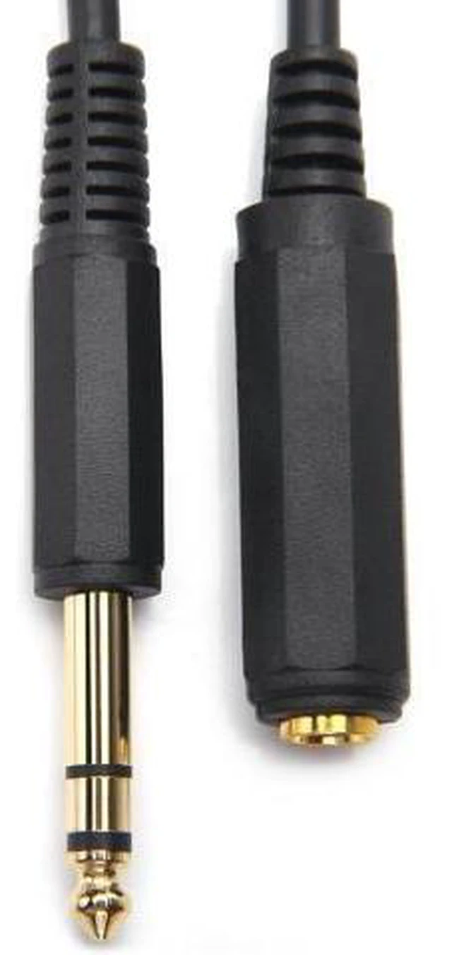 Alt view image 14 of 14 - 1/4 Inch Male to Female Stereo Extension Cable Gold Plated Quarter inch Headphone Extension Cable Cord- 20FT /6.6 Meters