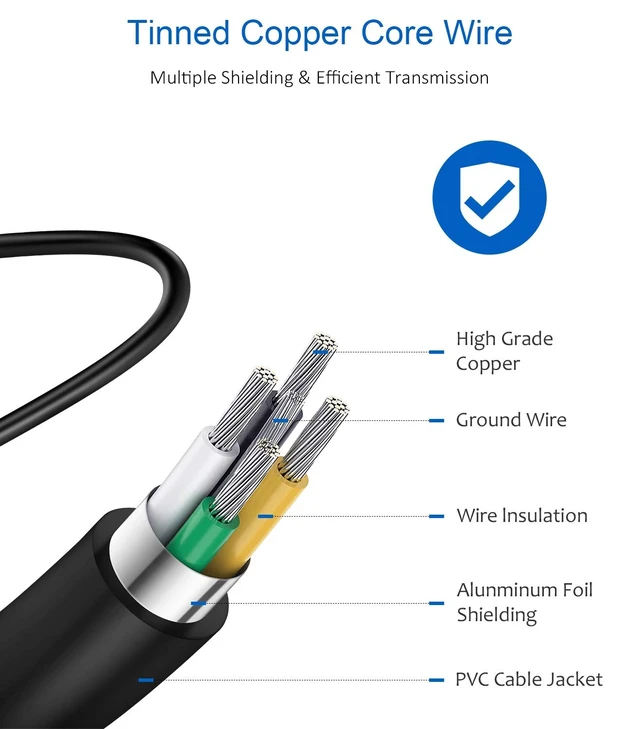 Alt view image 12 of 14 - Charger Compatible with HP Laptop Computer 65W 45W Smart Blue Tip Power Adapter