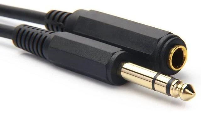 Alt view image 11 of 14 - 1/4 Inch Male to Female Stereo Extension Cable Gold Plated Quarter inch Headphone Extension Cable Cord- 20FT /6.6 Meters