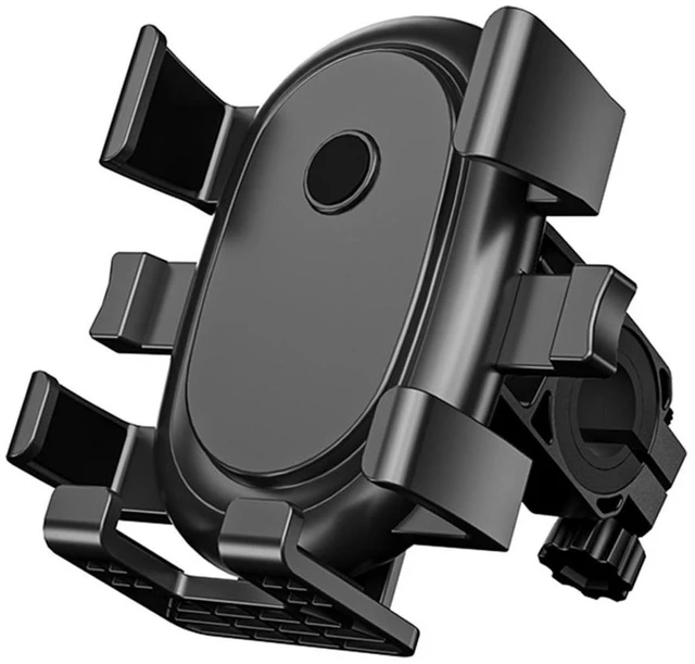 Alt view image 3 of 3 - Universal Mobile Phone Stand Bracket Adjustable Shockproof Bike Motorcycle Phone Mount Mobile Stand Cycling Accessories(Black-Handlebar)