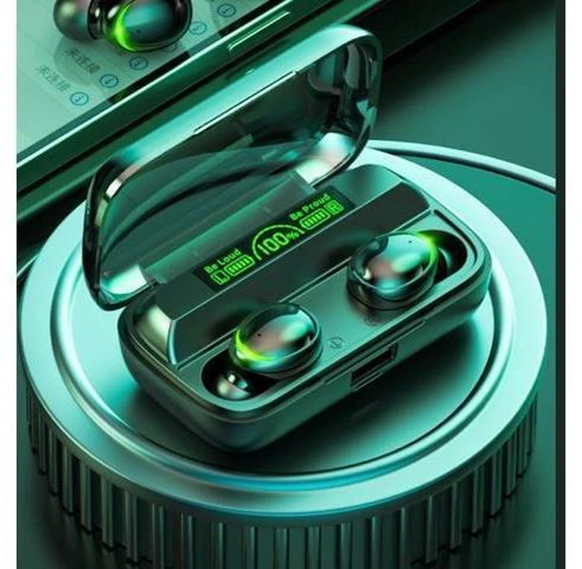 Alt view image 8 of 8 - Cross-border bestseller H19 wireless Bluetooth headphones TWS private model in-ear noise-cancelling large-capacity mini gaming headphones