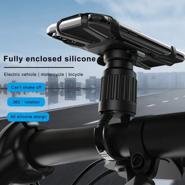 Alt view image 9 of 12 - Cycling Phone Stand Magnetic Car Mobile Support Bracket Adjustable Shockproof Bike Motorcycle Phone Holder for Phone
