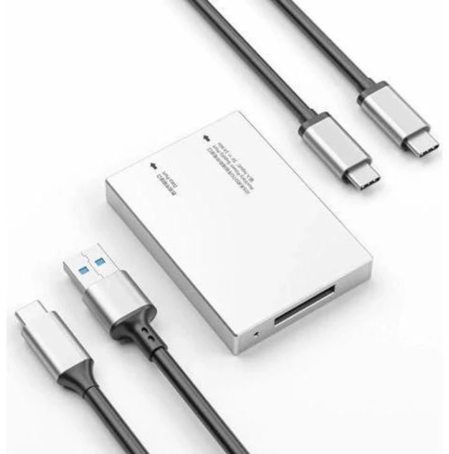 Alt view image 8 of 14 - USB3.1 Type-C USB3.0-A to CF Express Extension Card Reader for CFE Type-A Support CFA Memory Card
