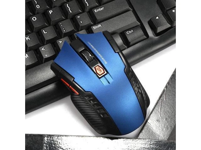 Alt view image 12 of 12 - 2.4G Wireless Mouse 6 Buttons Professional Optical Mouse Adjustable 2400DPI Wireless Gaming Mouse Gamer Mouse Mice For PC Laptop