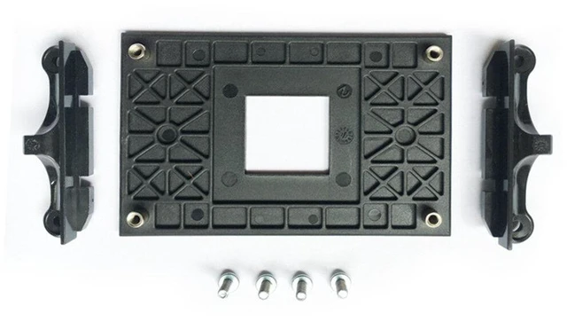 Alt view image 6 of 11 - Cooler FanAMD AM4 Platform Only CPU Cooler Fan Stand A350 X370 X470 Motherboard Buckle Bracket