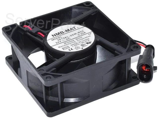 Alt view image 3 of 4 - 3615KL-05W-B50 DC24V 0.32A 92*92*38MM 9cm Cooling Fan