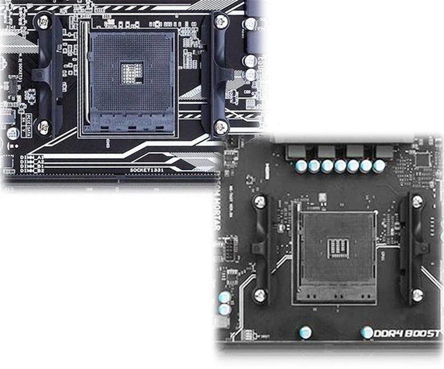 Alt view image 8 of 11 - Cooler FanAMD AM4 Platform Only CPU Cooler Fan Stand A350 X370 X470 Motherboard Buckle Bracket