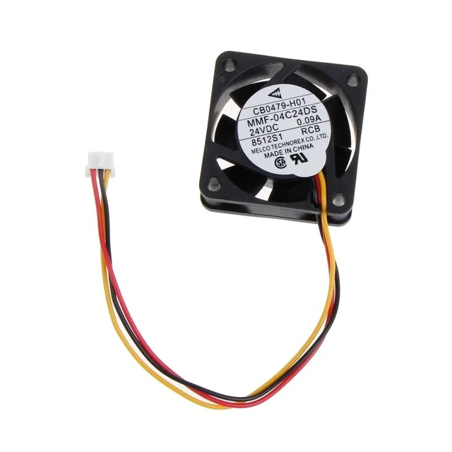 Alt view image 9 of 12 - CB0479-H01 MMF-04C24DS RCB 4cm Special Fan for original FANUC System 24V 0.09A 4015 Cooling Fan