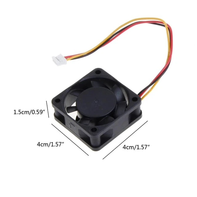 Alt view image 12 of 12 - CB0479-H01 MMF-04C24DS RCB 4cm Special Fan for original FANUC System 24V 0.09A 4015 Cooling Fan