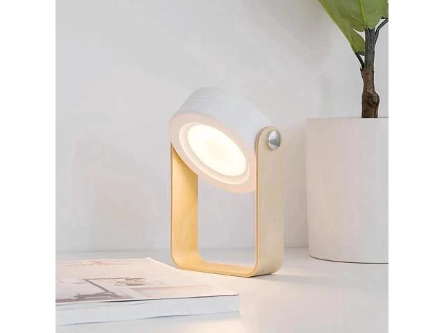 Alt view image 11 of 12 - Rechargeable Adjustment Desk lamp soft eye protection night light flip rechargeable table LED reading study table Lamp D4