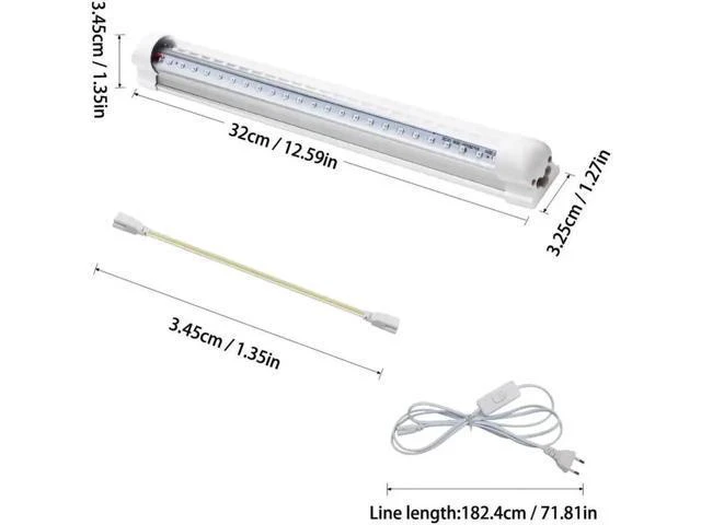 Alt view image 8 of 10 - Disco Light 10W Stage Light DJ UV Purple Tube For Party Christmas Bar Lamp Laser Stage Wall Washer Spot Light Backlight