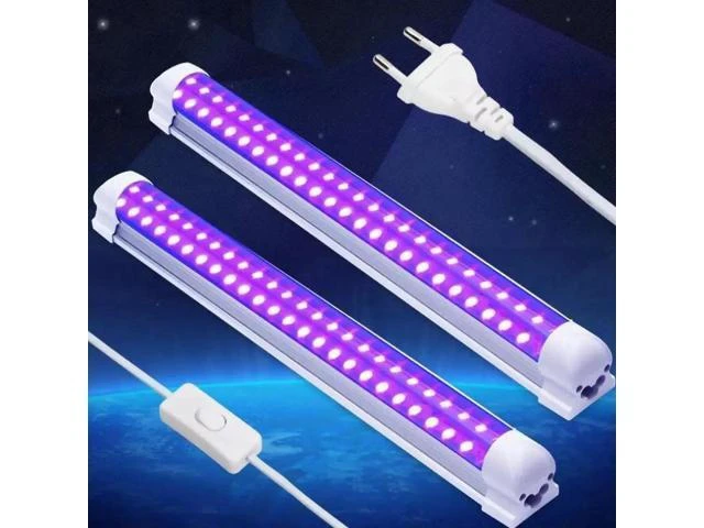 Alt view image 6 of 10 - Disco Light 10W Stage Light DJ UV Purple Tube For Party Christmas Bar Lamp Laser Stage Wall Washer Spot Light Backlight