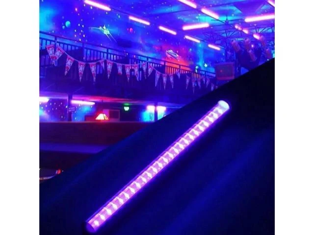 Alt view image 7 of 10 - Disco Light 10W Stage Light DJ UV Purple Tube For Party Christmas Bar Lamp Laser Stage Wall Washer Spot Light Backlight