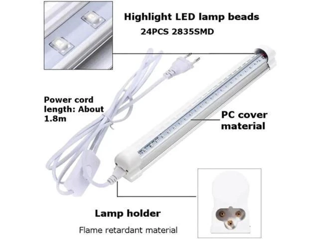 Alt view image 10 of 10 - Disco Light 10W Stage Light DJ UV Purple Tube For Party Christmas Bar Lamp Laser Stage Wall Washer Spot Light Backlight