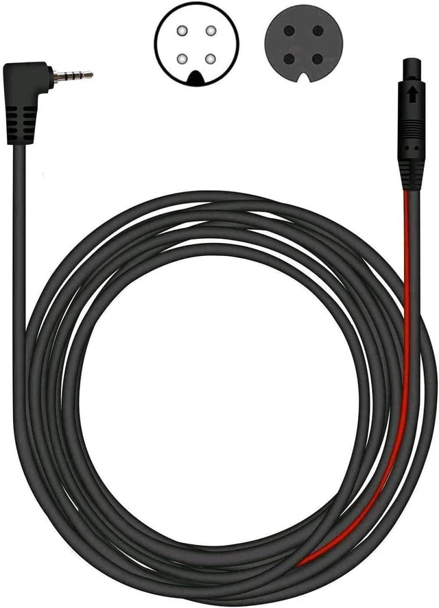 Alt view image 12 of 12 - 50Feet Backup Camera Extension Cord Cable for REDTIGER Dash Cam(4 pin,2.5mm)