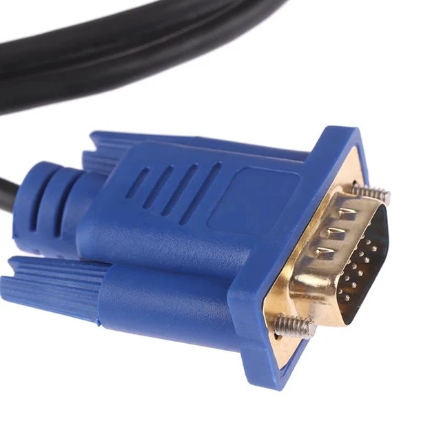Alt view image 9 of 12 - to VGA Cable HD 1080P Male to VGA Male Video Converter Adapter for PC Laptop S10 DMI to VGA Cable