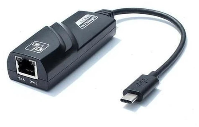 Alt view image 5 of 8 - USB network card, 100Mbps and 1000Mbps USB to network interface adapter, RJ45 plug adapter, no driver required, Type-C high-speed transmission