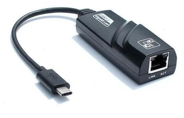Alt view image 8 of 8 - USB network card, 100Mbps and 1000Mbps USB to network interface adapter, RJ45 plug adapter, no driver required, Type-C high-speed transmission