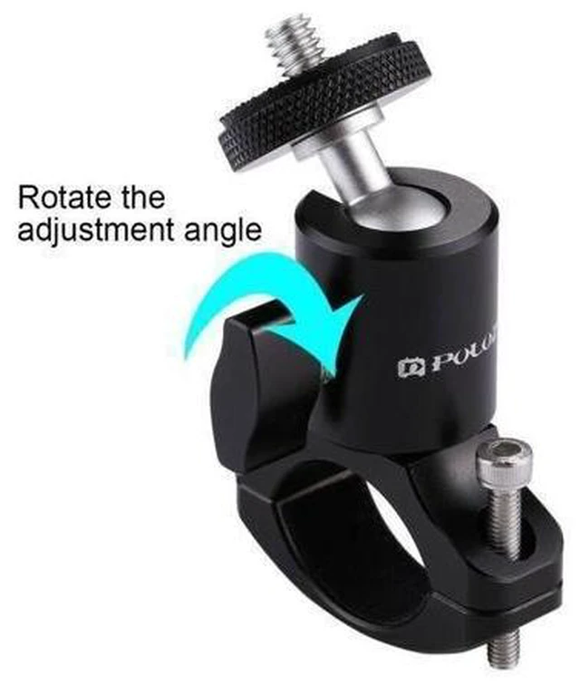 Alt view image 6 of 8 - PULUZ Aluminum Bike Handlebar Adapter Mount for Gopro Hero Action Camera
