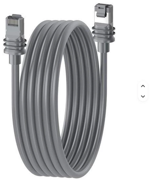 Alt view image 9 of 14 - Waterproof Starlink Ethernet Cable Replacement Standard V3 Cable Extension for Starlink Gen 3 / Starlink Mini,
