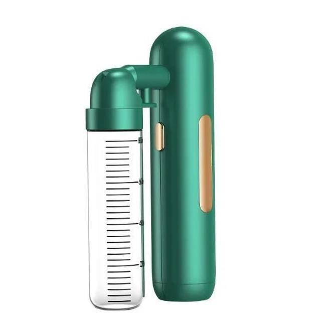 Alt view image 7 of 9 - SOEWIOU Handheld Humidifier 99g, USB-C Rechargeable Nano Mist Travel Humidifier, 200 ml Tank, Pocket-Size 2.0 in×0.9 in×3.7 in, Quiet 30 dB, 10 h Runtime, Portable Cool Mist for Bedroom, Office De