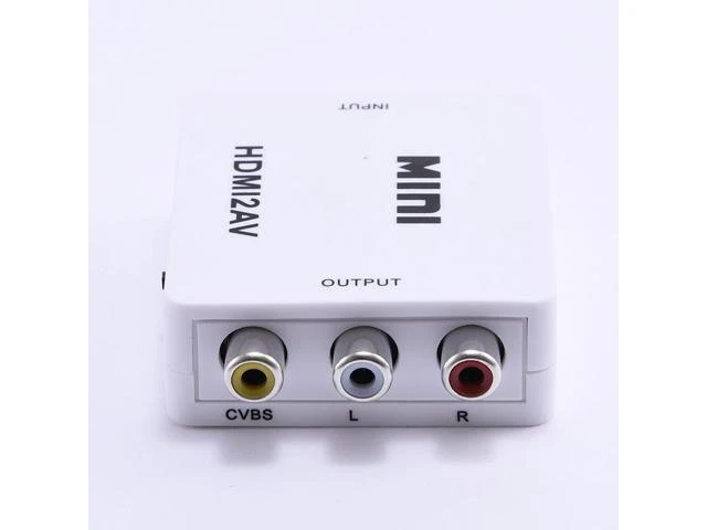 Alt view image 10 of 14 - HDMI to AV Converter, HDMI to 2AV, HDMI to RCA, HDMI Switcher, 1080P