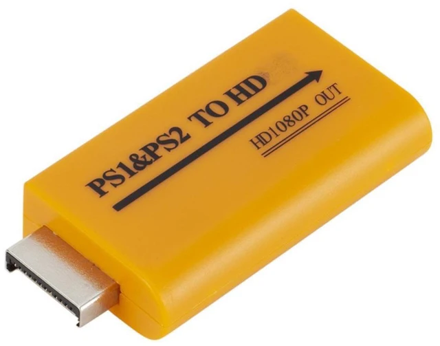 Alt view image 7 of 13 - HD 1080P PS1/PS2 To HDMI-compatible Converter Adapter Wii To HDMI-compatible Converter Adapter for PC HDTV Monitor