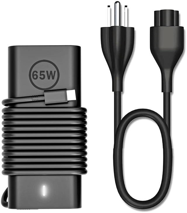 Alt view image 15 of 20 - 65W USB C Laptop Charger Compatible with Dell Latitude 5420 5520 5530 5550 5540 5430 5450 5440 7420 2-in-1 7430 7440 Inspiron 14 2-in-1 Chromebook 3100 XPS 13 60W Type C Power Cord