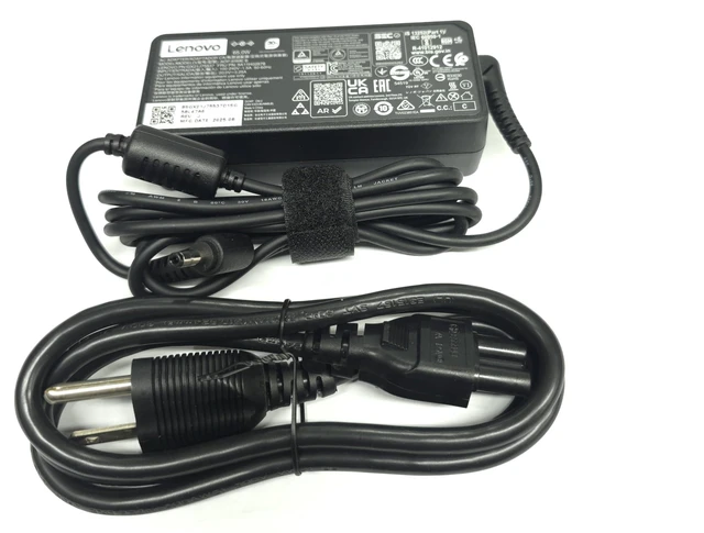 Alt view image 17 of 18 - Lenovo 65W Round Tip AC Adapter