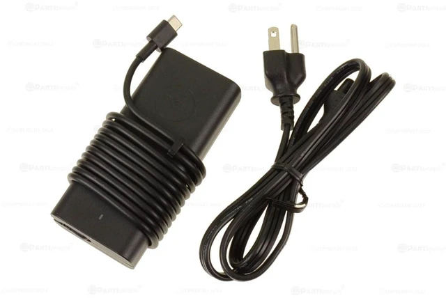 Alt view image 9 of 11 - New Dell OEM 65-Watt Charger AC Power Adapter USB Type-C 65W 2WDR5 JJ12F