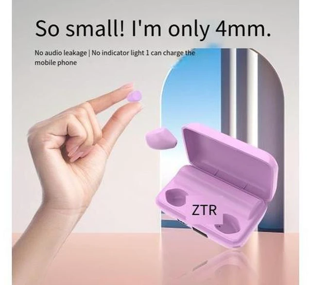 Alt view image 6 of 8 - New mini invisible and compact dual-ear sleep headphones with ultra-long battery life are available for private mold wholesale