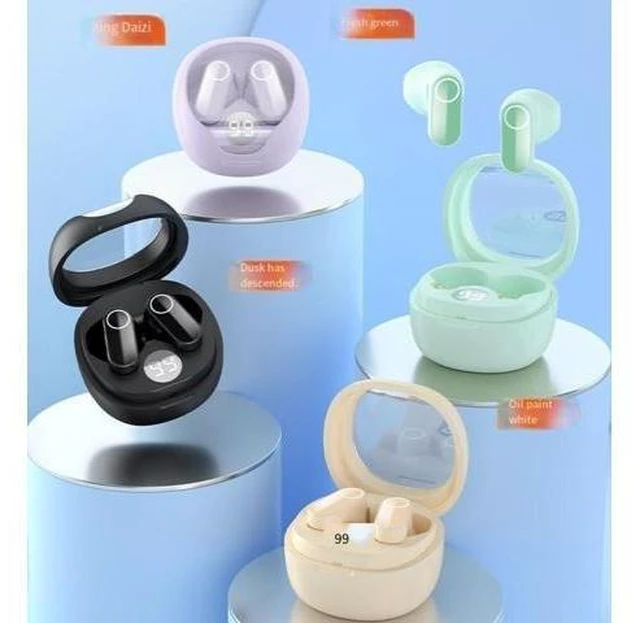Alt view image 6 of 8 - The ENC noise-cancelling mini high-quality wireless Bluetooth headphones, the new best-selling private model S618, feature in-ear high-quality sound