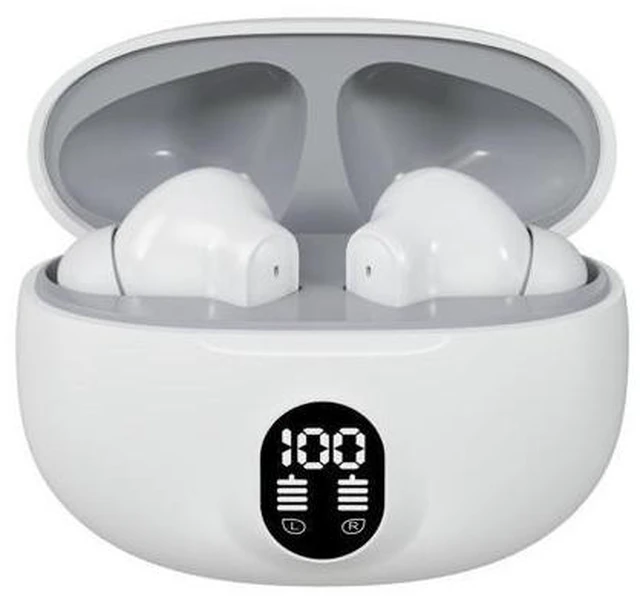 Alt view image 5 of 8 - NE-103 digital display wireless noise-cancelling Bluetooth headphones, painless tws gaming universal Bluetooth headphones with large battery life