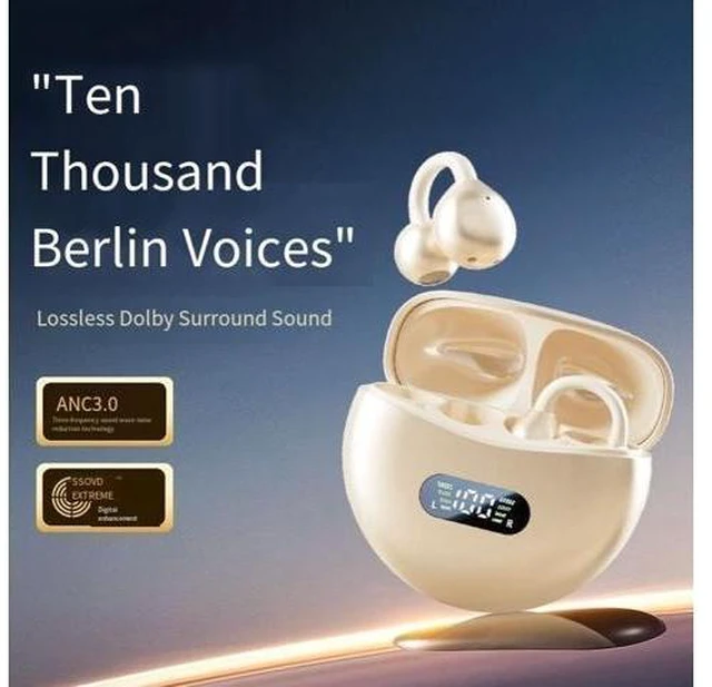 Alt view image 7 of 8 - The new wireless sleep Bluetooth headphones are noise-cancelling, in-ear, invisible, ultra-thin, mini and long-lasting, suitable for all mobile phones