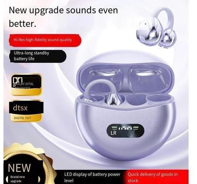 Alt view image 8 of 8 - The new wireless sleep Bluetooth headphones are noise-cancelling, in-ear, invisible, ultra-thin, mini and long-lasting, suitable for all mobile phones