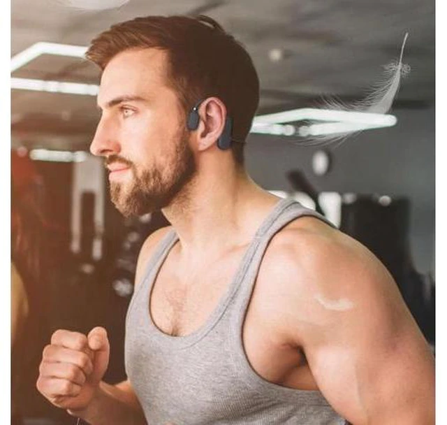 Alt view image 14 of 14 - Premium Bone Conduction Headphones Open Ear Wireless Bluetooth Earphone Waterproof Sports Headsets with Mic Earphones for iPhone Android, Black